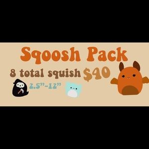 Sqoosh pack mystery bundle